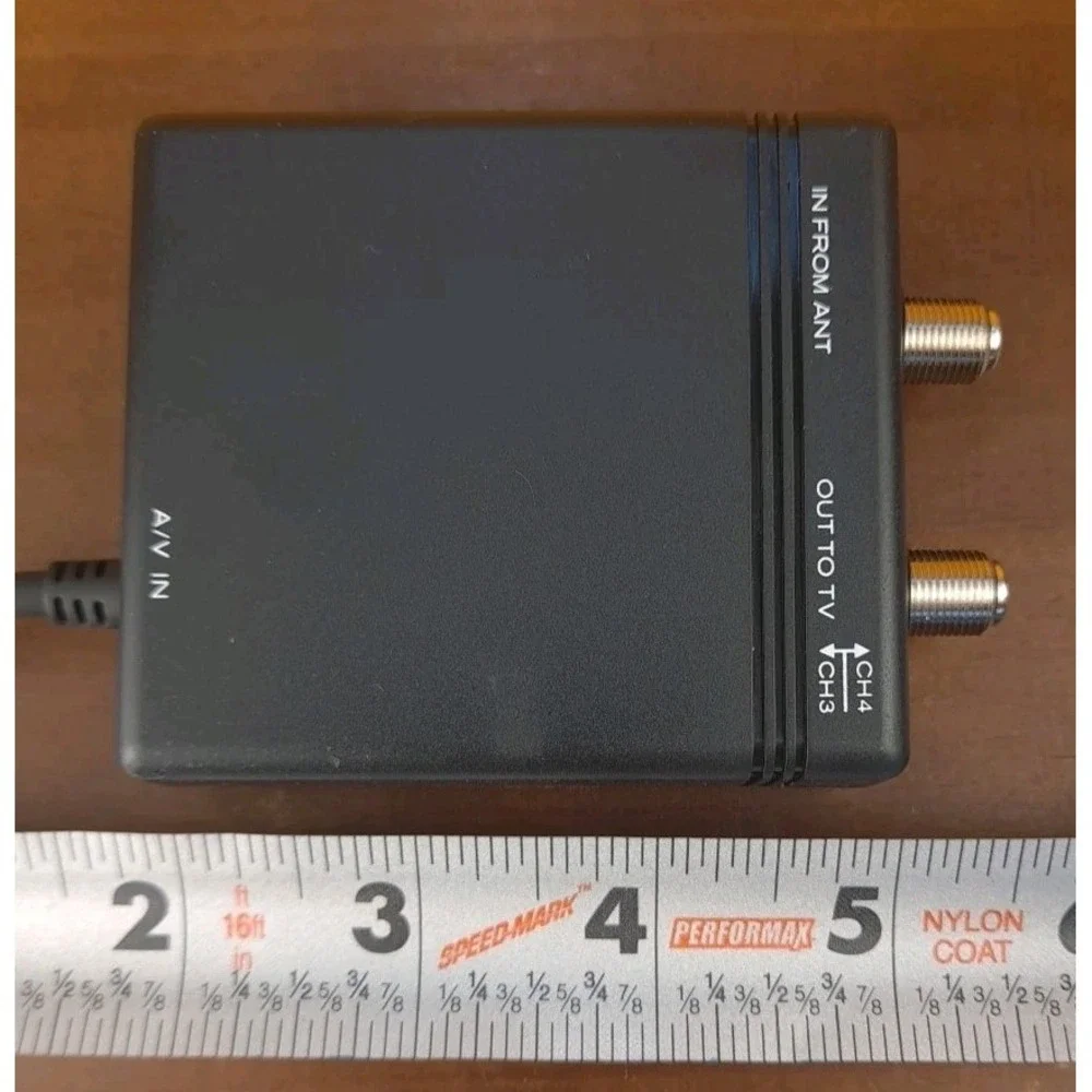 Sears VM-RF50AS RF CONVERTER A/V Cable Model #934 534742850 FCC ID ABL967021